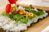 サラダ巻きずしの作り方3
