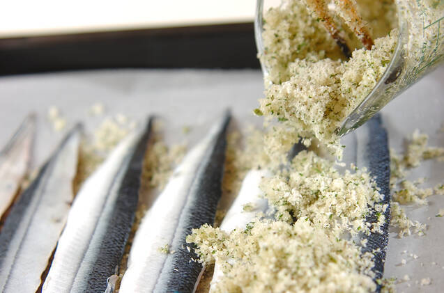 サンマのハーブ焼きの作り方の手順5