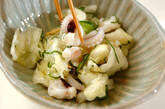 ゆでイカゲソと野菜の和え物の作り方5