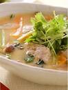 お魚団子スープの作り方の手順
