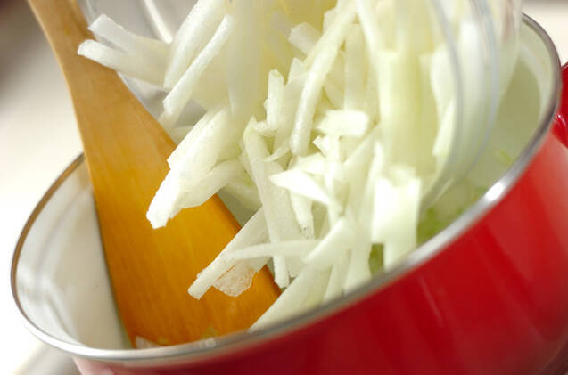 ホタテの旨味凝縮！冬瓜のふんわりスープの作り方の手順7