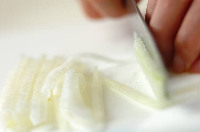 ホタテの旨味凝縮！冬瓜のふんわりスープの作り方の手順1