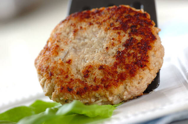 緑ソースのひえバーグの作り方の手順10