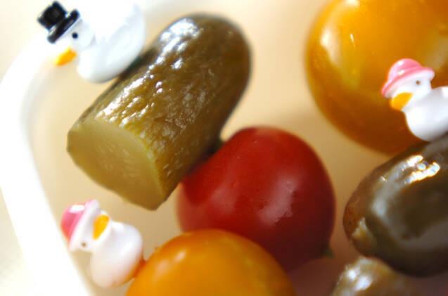 ピクルス＆トマト