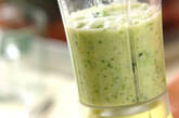 ゴーヤのグリーンスムージーの作り方3