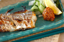 タチウオの塩焼き