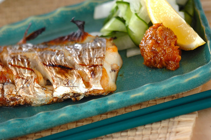 タチウオの塩焼き