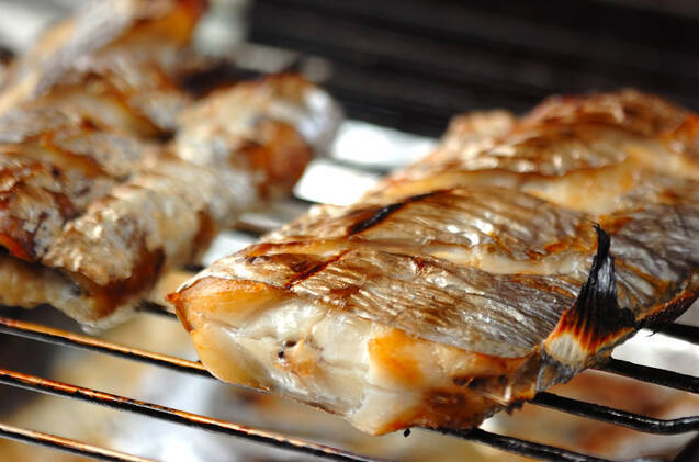 タチウオの塩焼きの作り方の手順5