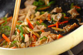 きんぴら焼きそばの作り方7