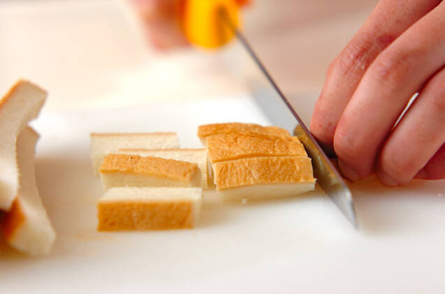 もう余らせない！パンの耳で簡単おやつ チョコラスク by増田 知子さんの作り方の手順1