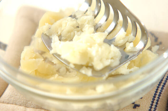 ふわふわポテトの和風サラダの作り方の手順2