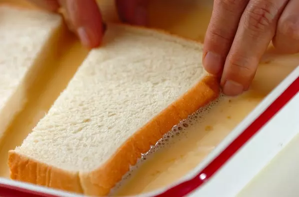 簡単時短でホテル風!ふんわりフレンチトーストの作り方2