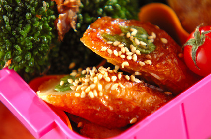 サヤインゲンのちくわ詰め