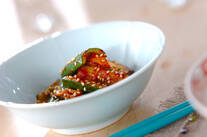 キュウリの炒め物