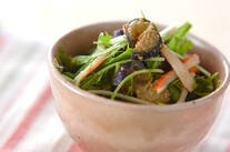 ナスのゴマ和え