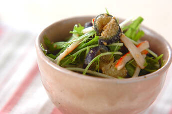 ナスのゴマ和え