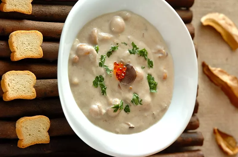 キノコのポタージュ レシピ 作り方 E レシピ 料理のプロが作る簡単レシピ