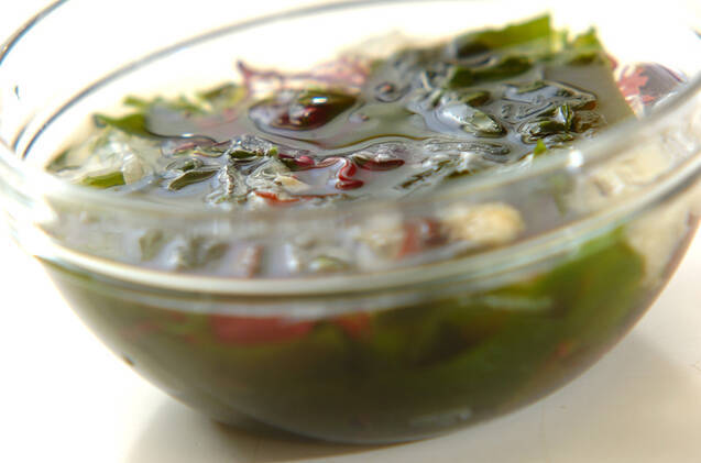 海藻サラダの作り方の手順1