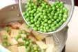 エンドウの卵とじの作り方6