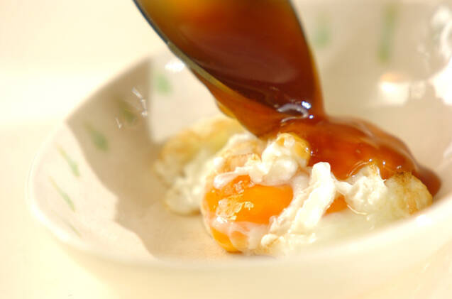 揚げ焼き卵のあんかけの作り方の手順4