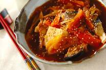 サバのコチュジャン煮