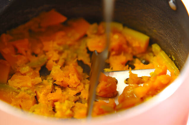 カボチャと豆乳のスープの作り方の手順2