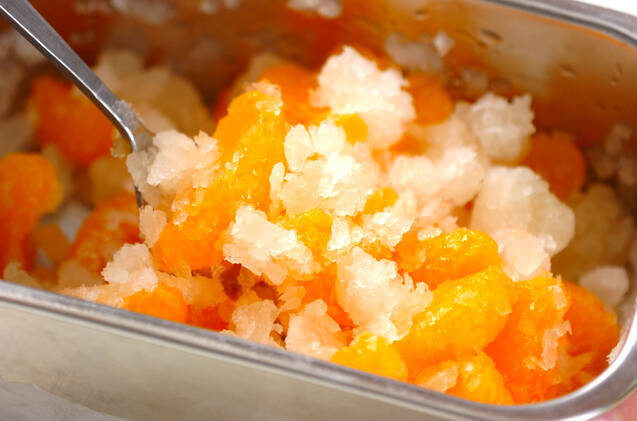 ミカン缶グラニテの作り方の手順3