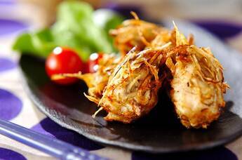 ゴボウたっぷりさつま揚げ