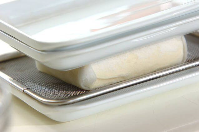 お豆腐お焼きの作り方の手順1