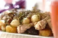 鶏肉と野菜の蒸し焼き