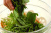 レンコンとルッコラのサラダの作り方の手順3