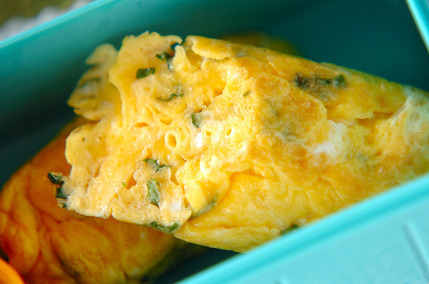 大葉入り卵焼き