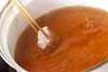 ささ身くずたたき汁の作り方の手順3
