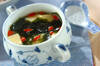 卵豆腐の中華スープの作り方の手順