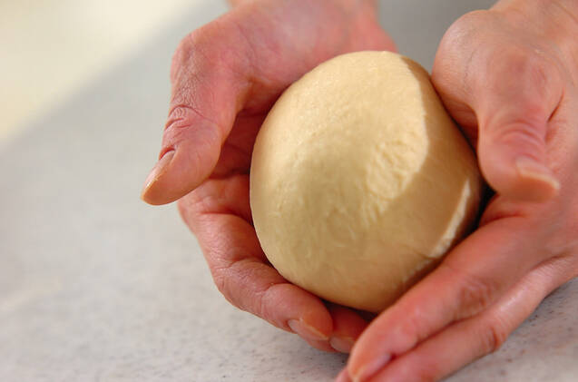 キノコと照り焼きチキンパンの作り方の手順5