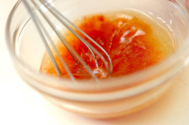 梅ドレッシングの作り方の手順1