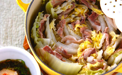 白菜と豚肉の酒鍋 レシピ 作り方 E レシピ 料理のプロが作る簡単レシピ