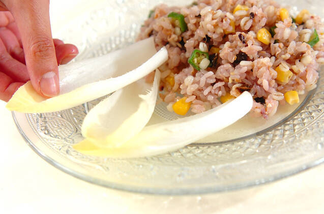 雑穀ライスサラダプレートの作り方の手順6