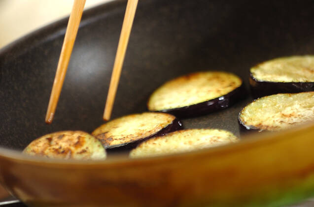 ナスの田楽の作り方の手順2