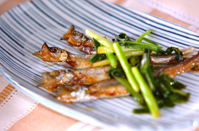 シシャモのバター焼