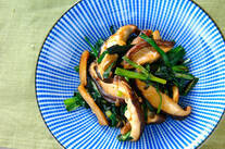 シイタケの中華炒め