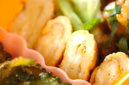 ふりかけの卵焼き