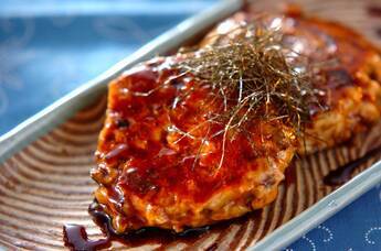 キノコ入りつくね