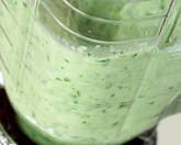 小松菜のジュースの作り方1