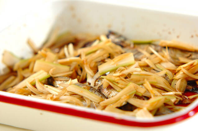 焼きシシャモの南蛮漬けの作り方の手順6