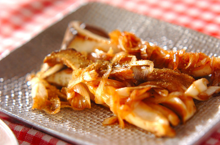 エリンギのサッと炒め山椒風味