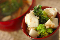 ゆで長芋のツナマヨ和え