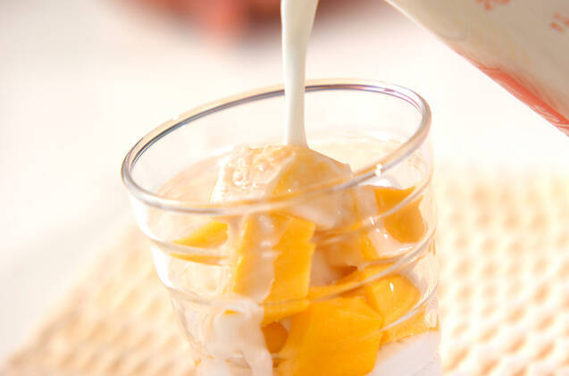 ココナッツマンゴーの作り方の手順3