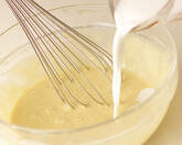 小豆クリームのミルクレープの作り方1