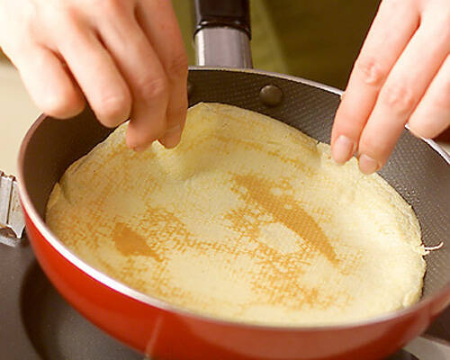 小豆クリームのミルクレープの作り方の手順2